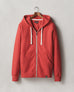 Men's Midweight Full Zip - Tango Red